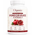 KYZTMHC Organic Pomegranate Extract, Pomegranate Fruit Extract Supplement with Polyphenol Antioxidants, Non-GMO, Daily Wellness Support, 90 Capsules