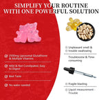 Oakevlp 30 Days Supply 2500MG Liposomal Glutathione Gummies,Enhance 98% Absorption-for Skin whitening & Support Liver Function, Antioxidant for Aging Alleviation
