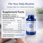 Nattokinase 10800 FU Enzyme Supplement, Ultimate Nattokinase with Fermented Soy Extract Standardized Activity – Plant Based Daily Capsule for Wellness Routine and Active Lifestyle Support (1)