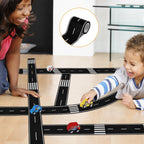 ZICRO Roadway Tape - Black Road Track Tape for Kids Birthday Party Racing Party Decoration - 2.4 Inch Wide 33 FT Long