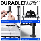 Barrina CX83 Plant Stand with Grow Lights, 6-Tier Shelf, 15.7x11.8x70.9IN
