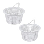 Sialvnd SPX1091C Replacement Above Ground Skimmer Basket for Hayward SP1091 WB736660,SP1091 with Handle -2pcs ﻿