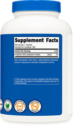 Nutricost Potassium Citrate 99mg, 500 Capsules (3 Bottles)
