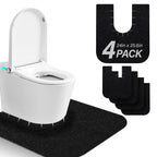 4 Pack Toilet Mats,Upgrade Toilet Floor Protector from Urine