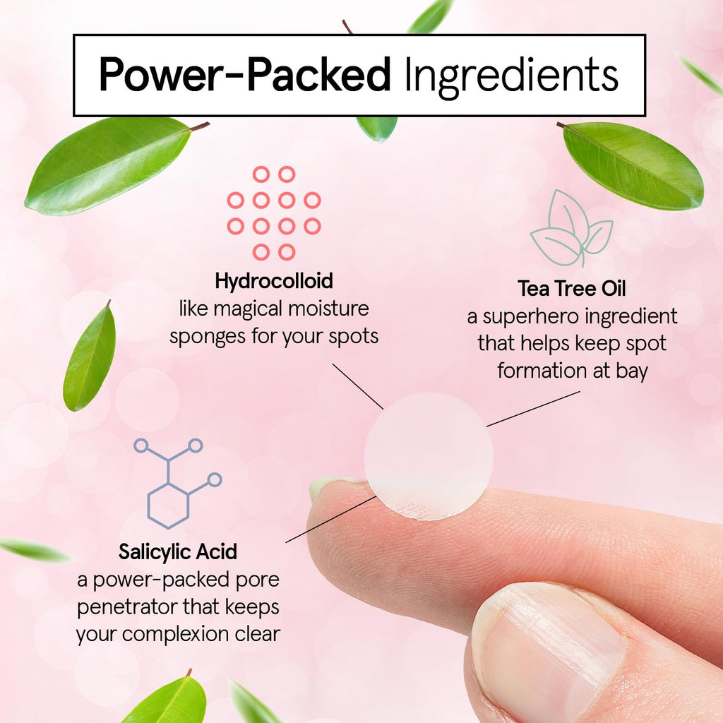 grace & stella Award Winning Pimple Patches for Face - Dermatologist Tested Acne Patches - Hydrocolloid Patch for Breakouts, Whiteheads - Vegan Acne Spot Treatment for Face (Invisible, 144 Count)