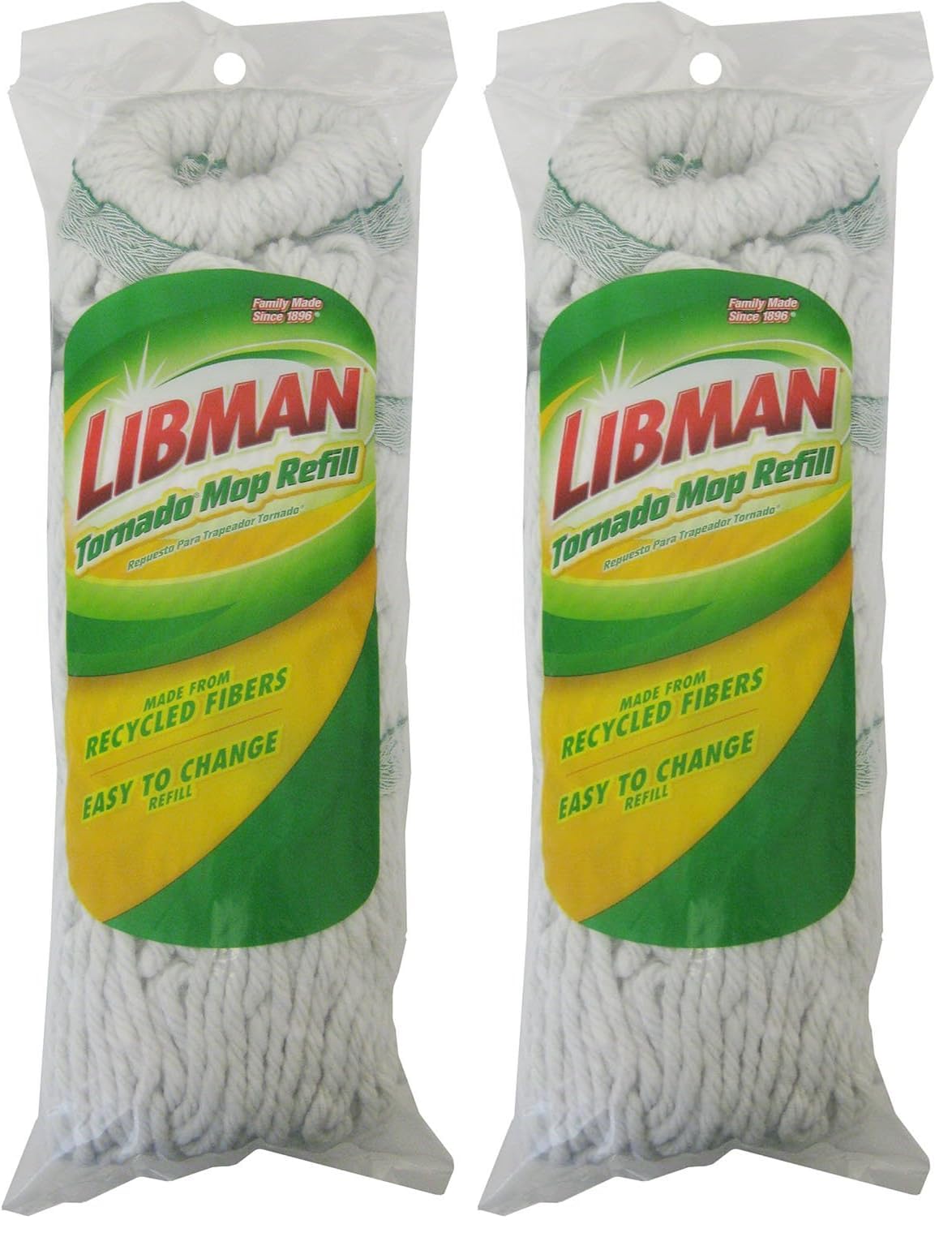 Libman 2031 Tornado Mop Refill (Pack of 2)
