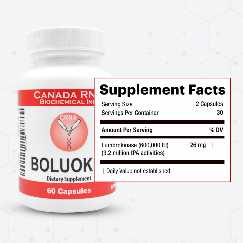 Canada RNA Boluoke, 60 Capsules (Pack of 2)