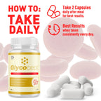 Glycocept Capsules, Official Glycocept Pills with All Natural Ingredients, Advanced Glycocept Capsules Health and Wellness Vitamin Supplement for Maximum Strength Multivitamin Supports (60 Capsules)
