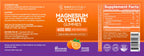 Magnesium Glycinate Gummies 600mg, Non-GMO, Gluten-Free, Magnesium Gummies for Adults & Kids, Sleep, Relaxation & Focus, Orange Flavor, 60 Count