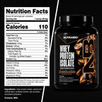 NutraBio 100% Whey Protein Isolate Protein Powder, 25g Protein with Complete Amino Acid Profile, Non-GMO, Soy & Gluten Free,Low Carb,Low Calorie Whey Protein Powder,Chocolate Peanut Butter,20 Servings