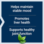 Life Extension Same, S-Adenosyl-Methionine, 400 mg, Best-Selling Mood Health, Liver Health and Joint Support Supplement, Non-GMO, Vegetarian, Gluten Free, 60 enteric-Coated Tablets