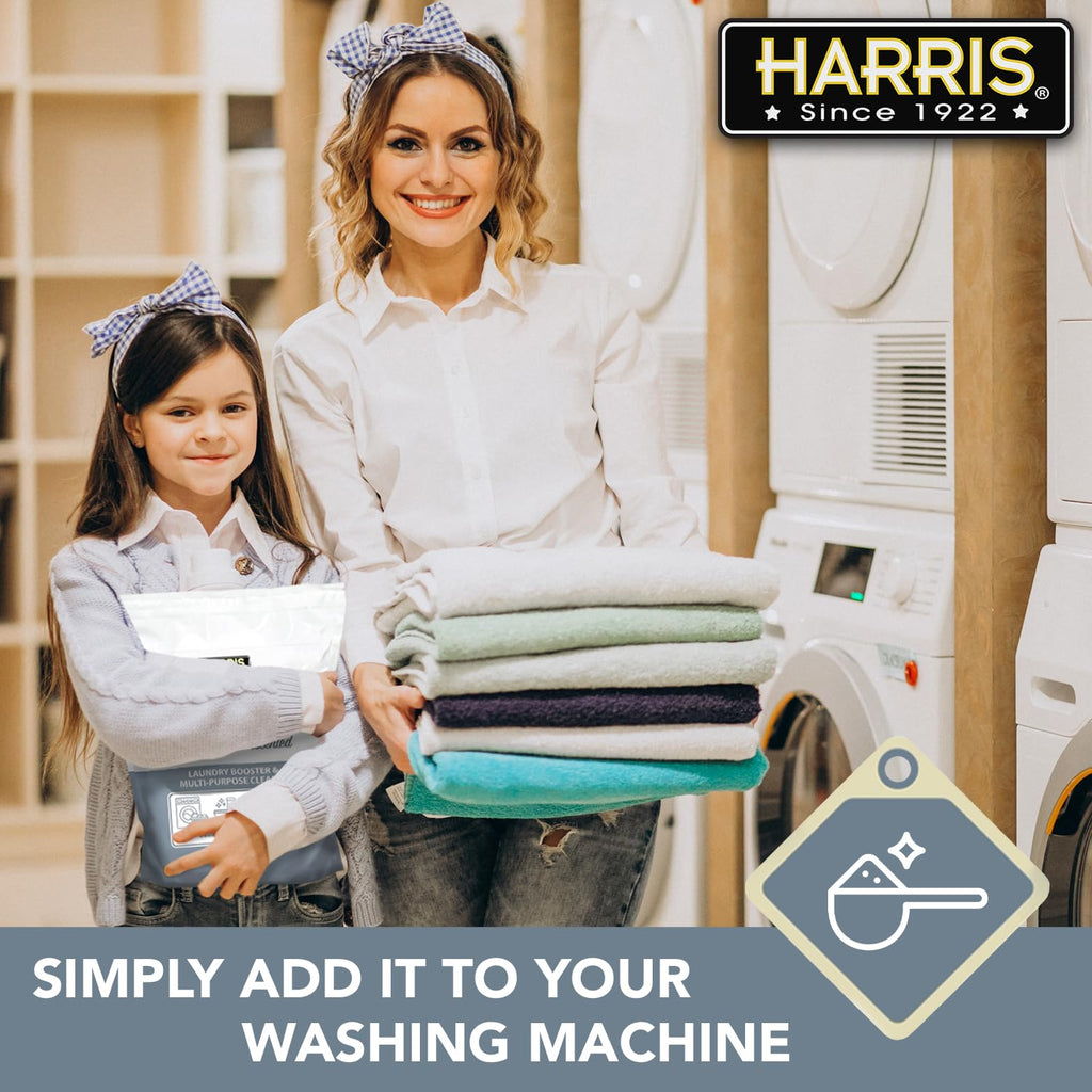 Harris Borax Powder Hard Water Laundry Booster and Multi-Purpose Cleaner, 10lb (Unscented)