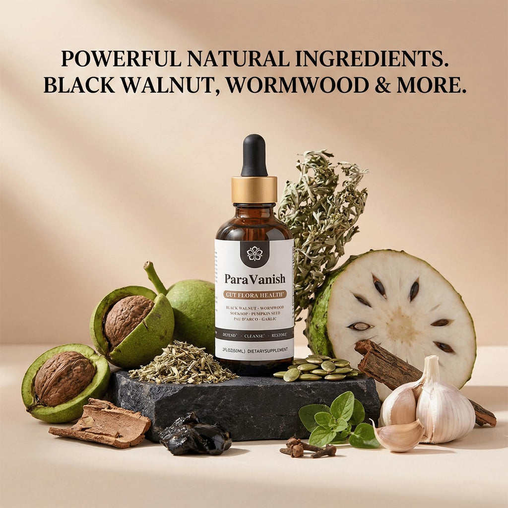 ParaVanish Drops,Wormwood Black Walnut Cleanse for Humans Drops Liquid (2PCS)