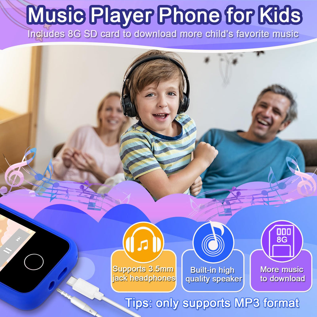 Kids Phone for Boys, Christmas Birthday Gifts for Boys Girls Ages 3-10
