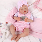BABESIDE Lifelike Reborn Baby Dolls Boy - 17-Inch Baby Soft Body Realistic-Newborn Baby Doll Full Body Vinyl Real Life Baby Dolls with Toy Accessories for Kids