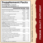 WINYEL Blood Sugar Complex Supplement - with Cinnamon, Bitter Melon, Chromium, Mulberry, Alpha Lipoic Acid, 60 Capsules