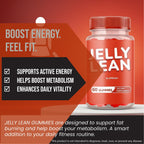(3-Pack) Jelly Lean Gummies, Official JellyLean Supplement Gummys with Premium Ingredients, Advanced Formula Support for Active Lifestyle & Overall Wellness Reviews (180 Gummies)