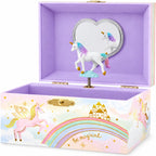 Giggle & Honey® Musical Unicorn Jewelry Box for Girls