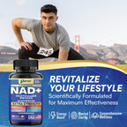 NAD+ Supplement, Liposomal Nicotinamide Riboside, 10-in-1 Strength, 2 Pack