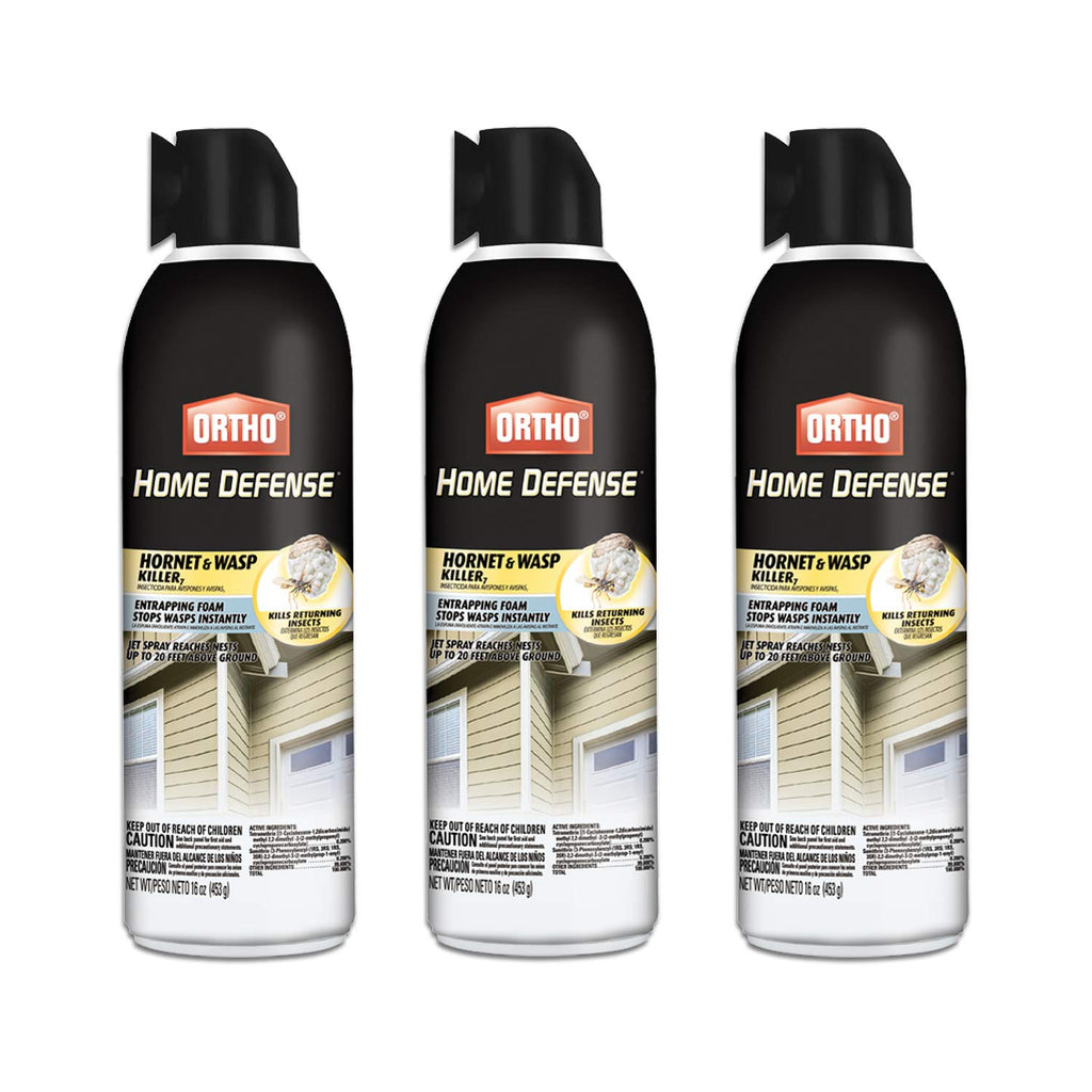 Ortho Home Defense Hornet & Wasp Killer7 16 oz., 3-Pack