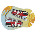 Ortopad® Bamboo for Boys, Adhesive Eye Patches, 30/Pack, Medium Size, Monster Truck, Glow in The Dark Monsters, Fire Truck