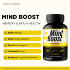 IDEAL PERFORMANCE Mind Boost Capsules, MindBoost Pills Reviews (5 Pack)