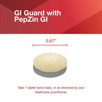 Protocol for Life Balance GI Guard - for Gastric Health & Comfort - with PepZin GI - Digestive Gut Support - Non-GMO & Vegan - 60 Tablets
