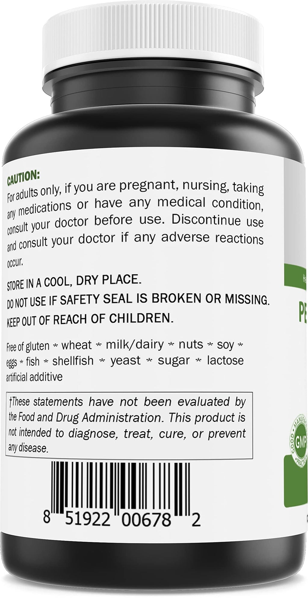Brieofood Peppermint Oil Complex - 250 mg - 240 Capsules - Supports a Healthy Gut, Bowel Soothing - Gluten Free & Non-GMO