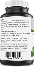 Brieofood Peppermint Oil Complex - 250 mg - 240 Capsules - Supports a Healthy Gut, Bowel Soothing - Gluten Free & Non-GMO