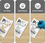 1000 4x6 Thermal Labels 500/Roll, HUOJI 4x6 Thermal Shipping Labels Roll Compatible with Rollo, Zebra, MUNBYN Printers, Commercial Grade