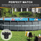 FIX ZHANG 12427A Round Pool Leg & Beam Joint Replacement for intex 15ft to 24ft and Above Round Ultra Frame Pool 12427