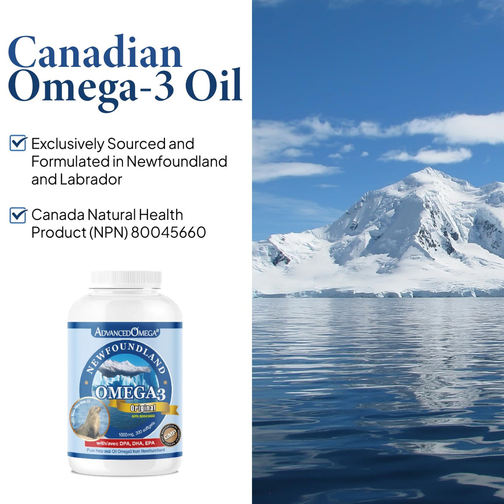 Advanced Omega Omega-3 Family 1000mg 300 Softgels