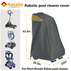 Aacabo Caddy Cover,Robotic Pool Cleaner Cover, Outdoor Waterproof Caddy Cover,Fits Most Brands Robotic Pool Cleaner