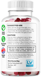 (3 Pack) Libicade Gummies - Official Libicade Premium Supplement Gummy for Men - Maximum Strength, All Natural Drive Advanced Formula Daily Support Overall Health & Wellness, 180 Gummies for 3 Months