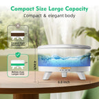 YOUENKITY 20-Hour Long-Lasting Aromatherapy, 500ML Essential Oil Diffuser