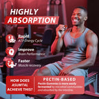 Asumtal Creatine Monohydrate Gummies Complex 8500 MG for Men & Women, Creatine Monohydrate Supplement for Muscle Growth, Strength & Energy Support, Pre Workout Gummies 120 Count Raspberry Flavor