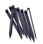 Landscape Edging Spikes, 30 Pcs 10 Inch Garden Spikes Anchoring Spikes for Paver Edging, Weed Barriers, Turf, Tent, Weed Barrier, Timber, Carpentry, Tent etc. (30, Black)