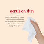 Burt's Bees White Tea Face Wipes, for All Skin Types, College Back to School Dorm Essentials, Hydrating Makeup Remover & Facial Cleansing Towelettes, 30 Ct. (3-Pack)