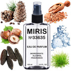 MIRIS No. 33635, Inspired by Aqua Ken Pour Homme, Long-Lasting Eau de Parfum for Men, Spray 3.4 Fl Oz / 100 ml