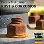 Super Lube Air Tool Pneumatic Lubricant - Long-Lasting Lubrication for Tool Repair - Moisture Resistant - NSF Food Grade - Eliminates Rust & Corrosion - Translucent - Bottle - 1 qt (12032)