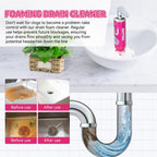 Foaming Drain Cleaner, Sink Cleaner and Deodorizer, Drain Clog Remover for Kitchen Sinks, Tubs, Shower Drains (3 Pcs)
