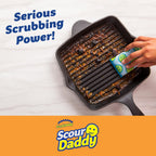 Scrub Daddy Scour Daddy XL - Large Heavy Duty Sponge & Non Scratch Scouring Pad - 18 Pack of Bulk Sponges & Commercial Cleaning Supplies - Durable & Odor Resistant (18 Count)