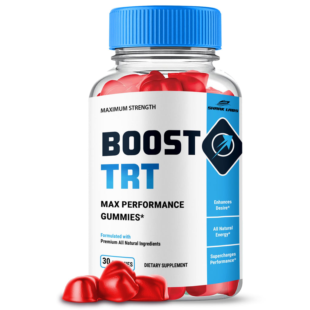 (1 Pack) Boost TRT Gummies, Maximum Strength Supplement, BoostTRT Advanced All Natural Vitamin Gummies