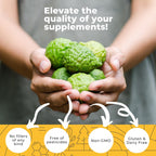 Citrus Bergamot Extract 1000mg Capsules — Natural 25:1 Citrus Bergamot Supplement with 50% Polyphenols and Black Pepper Extract — Natural Formula Vegan and Non-GMO — 180 Capsules