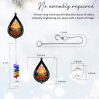 GIFTELIX Suncatcher Look for Me in The Sunshine - Sympathy Gift for Loss of Loved One - Grief Gifts - Heaven Funeral Keepsake - Gift for Women Daughter Friend Sister