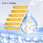 Silk Peptide Intensive Lifting Ampoule, Anti-Aging Hydrating Serum, KOKN™ Complex, Multi Peptide, Collagen, Niacinamide, 4D Hyaluronic Acid Serum for Wrinkles & Fine Lines & Radiance (1.5fl.oz)