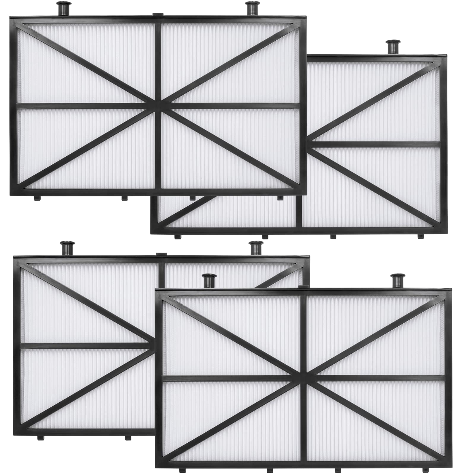 Fil-fresh Robotic Pool Cleaner Filters, Replaces for Dolphin M400/M500 & Nautilus CC Plus Ultra Fine Cartridge Filter Panels, Part Number 9991432-R4, Pack of 4