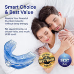 Difiney Anti Snoring Device: FDA-Cleared Anti Snoring Mouthpiece – Adjustable Snore Stopper Mouth Guard for Men & Women to Sleep Better – Reusable Nighttime Use with Storage Case
