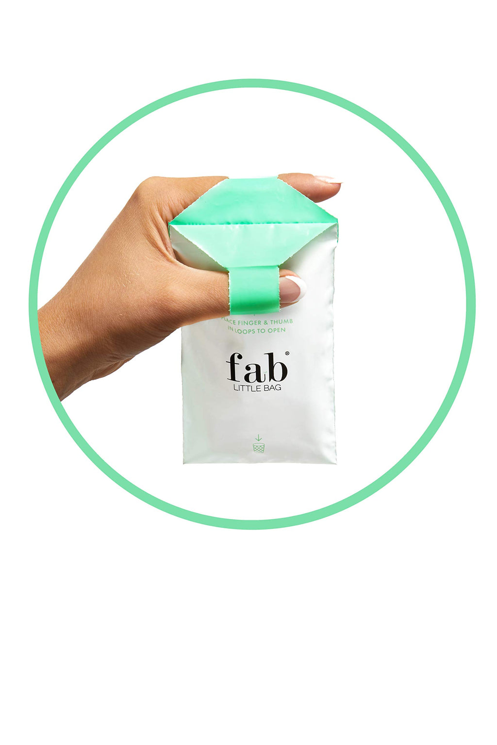 Fab Little Bag Starter Plus Pack - 45 Sanitary Disposal Bags Plus Recyclable Refill Pack for Out and About (45 Pack)