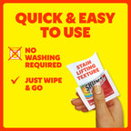 Shout Wipe & Go, Portable Instant Stain Remover Wipes, 24 Count, (3 Pack)